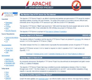 Apache serveur